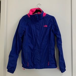 The North Face rain jacket